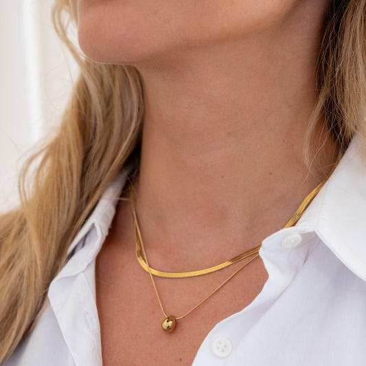 RetroCharm Double Layers Necklace