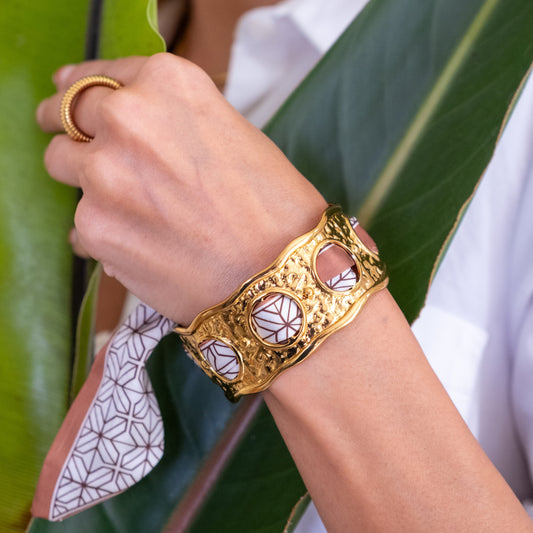 RetroCharm Scarf Bracelet