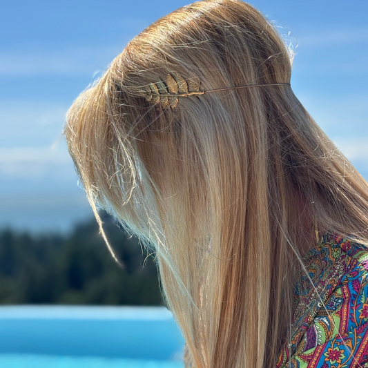 Boho Leaf Headband