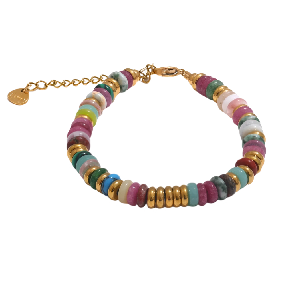 Boho Stone Beads Bracelet