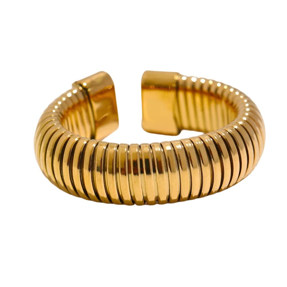Timeless Spiral Stack Ring