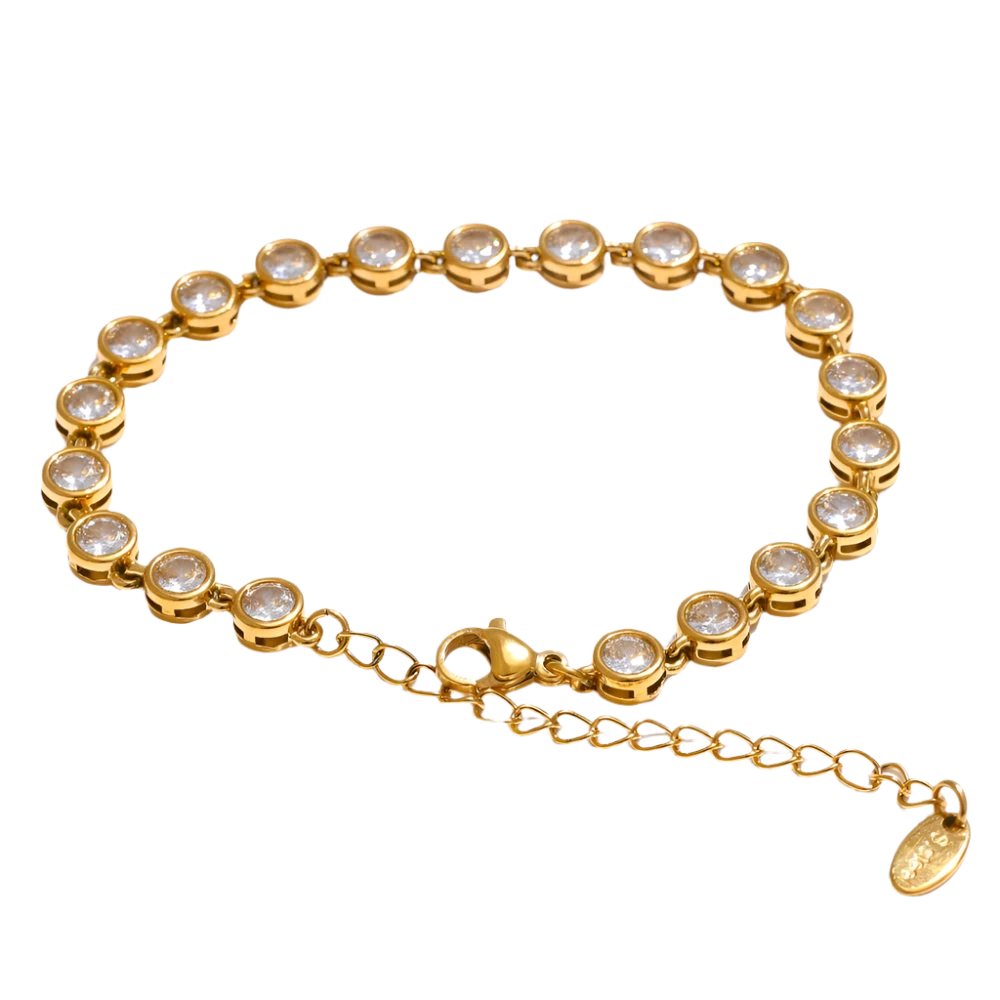 Elegant Zirconia Tennis Bracelet