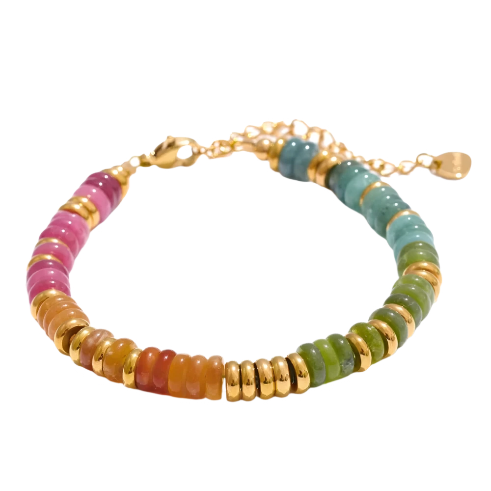Boho Stone Beads Bracelet