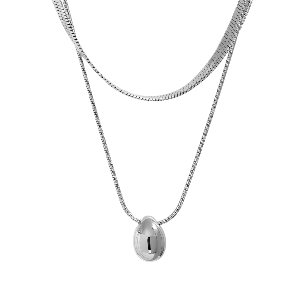 RetroCharm Double Layers Necklace