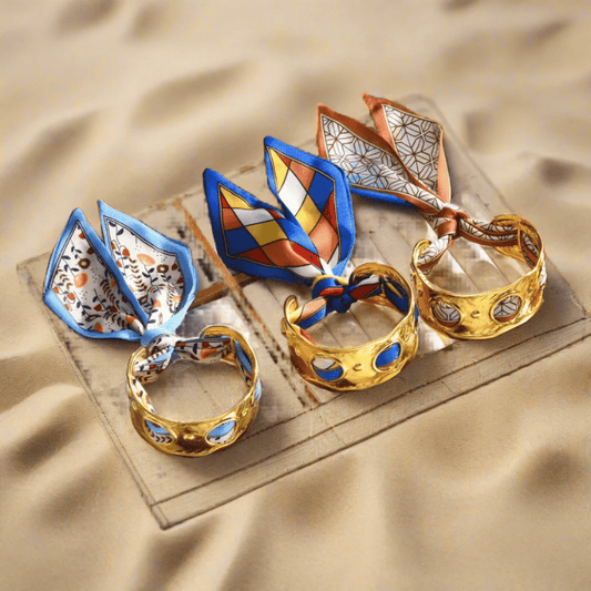 RetroCharm Scarf Bracelet