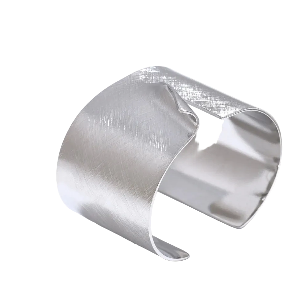 Sculpted Torn Cuff Bracelet