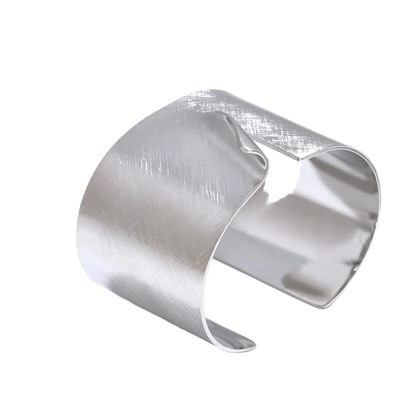 Sculpted Torn Cuff Bracelet