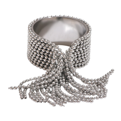 Statement Chain Dangle Ring