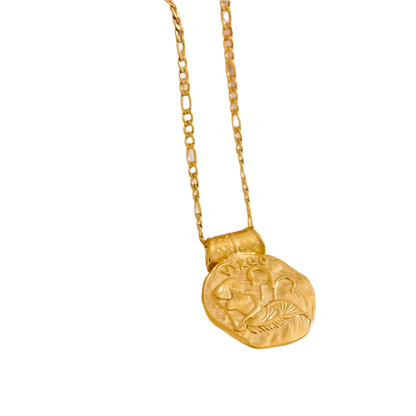 Golden Zodiac Vintage Necklace