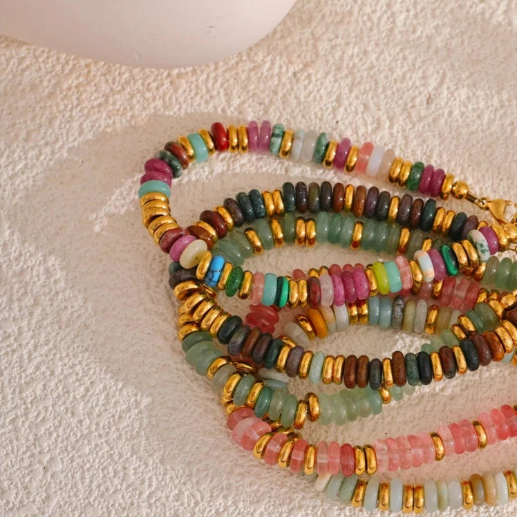 Boho Stone Beads Bracelet/Anklet