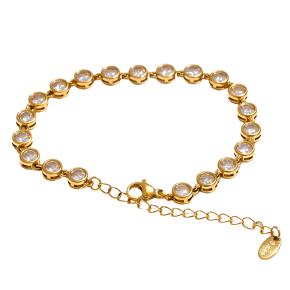 Elegant Zirconia Tennis Bracelet