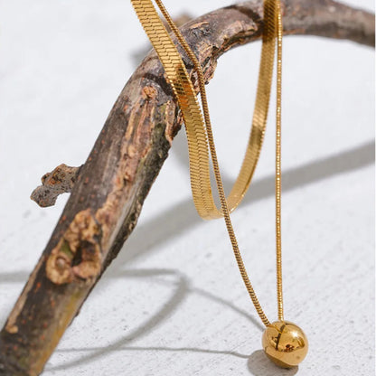 RetroCharm Double Layers Necklace