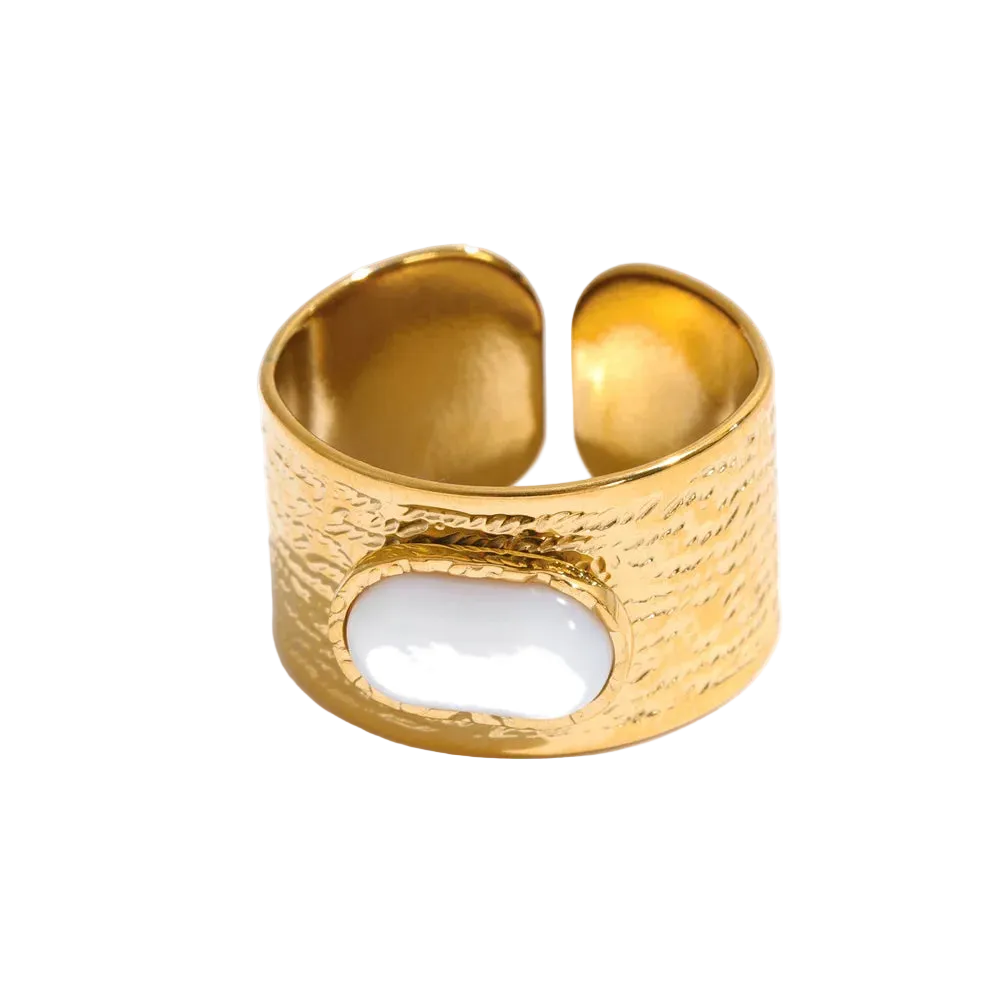 Vintage Stone Statement Ring