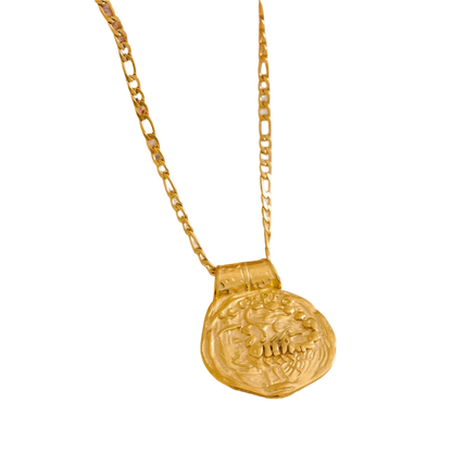 Golden Zodiac Vintage Necklace