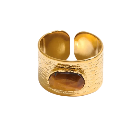 Vintage Stone Statement Ring
