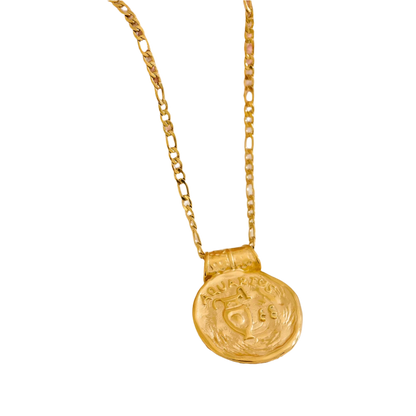 Golden Zodiac Vintage Necklace