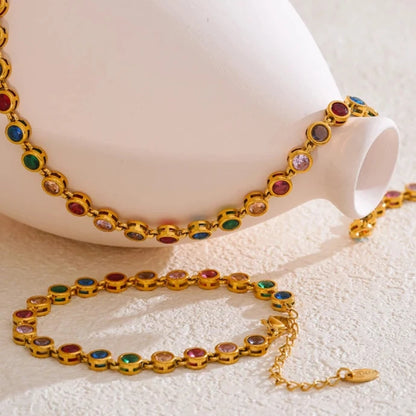 Elegant Zirconia Tennis Bracelet