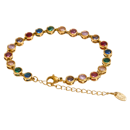 Elegant Zirconia Tennis Bracelet