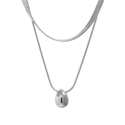 RetroCharm Double Layers Necklace