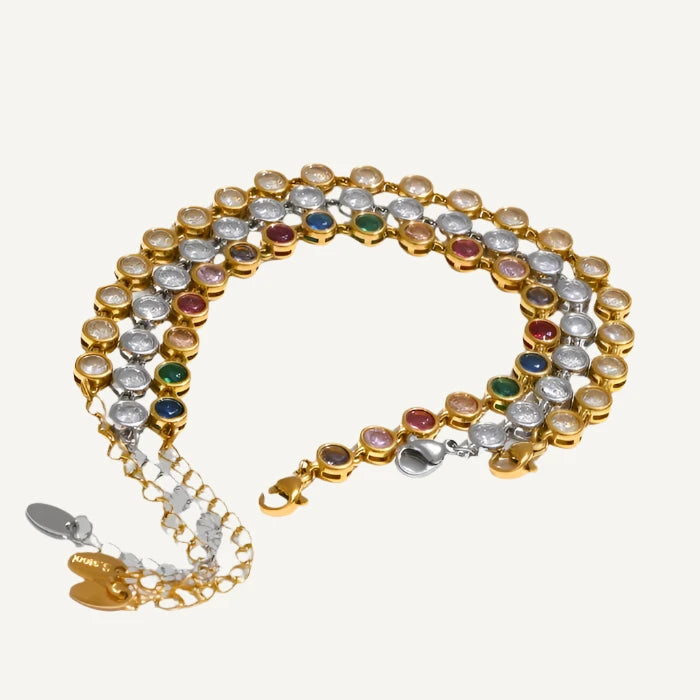Elegant Zirconia Tennis Bracelet
